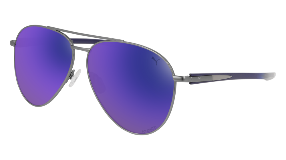 Puma PU0268S-003 60 Sunglass METAL